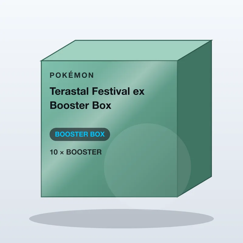 Terastal Festival ex Booster Box (JP) – uusi ja avaamaton