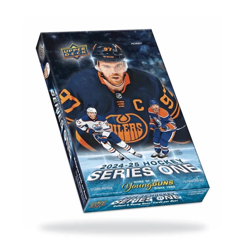 2024-25 Upper Deck Series 1 Hobby Box – uusi ja avaamaton