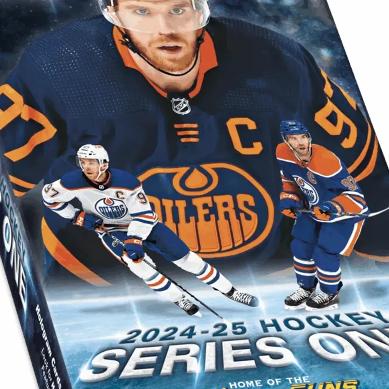 2024-25 Upper Deck Series 1 Hobby Box – lähikuva