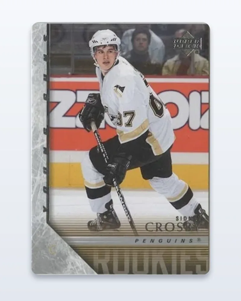 Sidney Crosby 2005-06 Upper Deck Series 1 Young Guns RC #201 – NM – etupuoli
