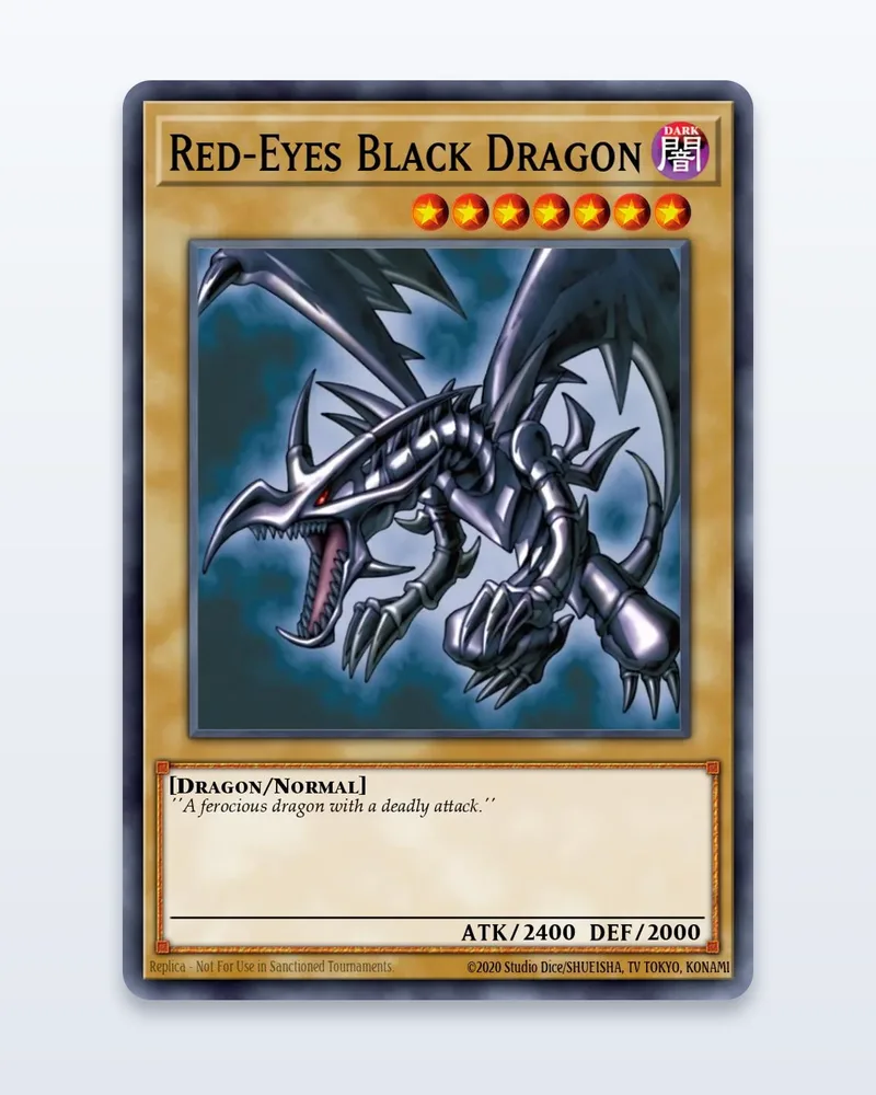 Red-Eyes B. Dragon – lähikuva