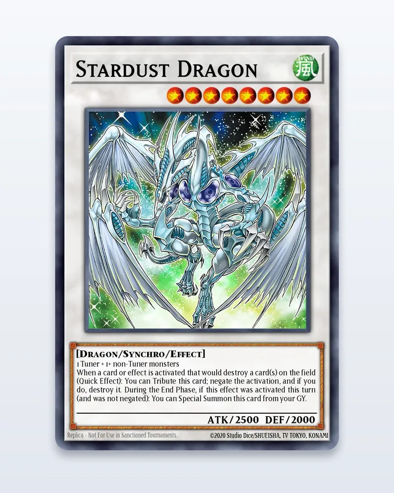 Stardust Dragon TDGS-EN040 The Duelist Genesis 1st Edition – Mint – etupuoli