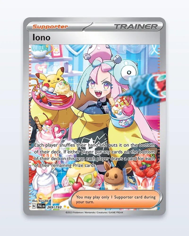 Iono 269/193 Paldea Evolved – NM – etupuoli