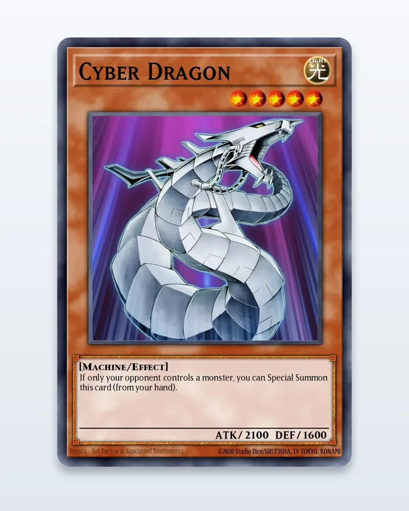 Cyber Dragon CRV-EN015 Cybernetic Revolution 1st Edition – GD – etupuoli
