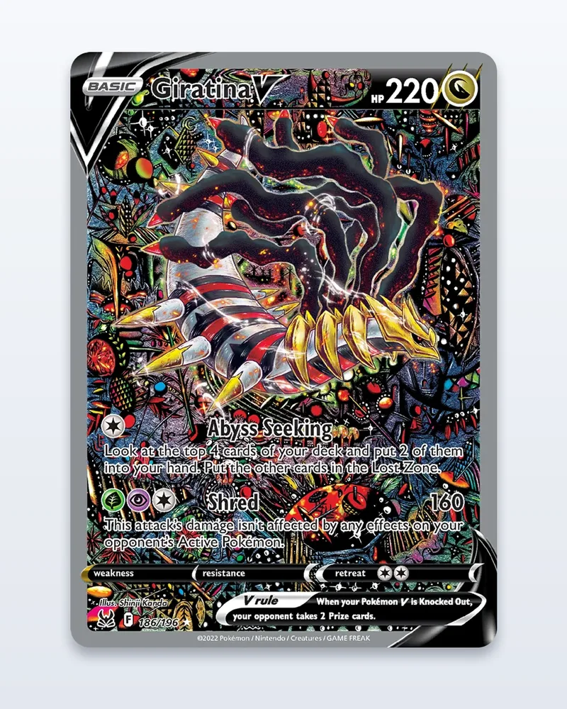 Giratina V – lähikuva