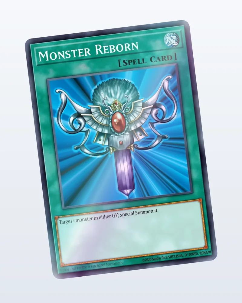 Monster Reborn – holo valossa