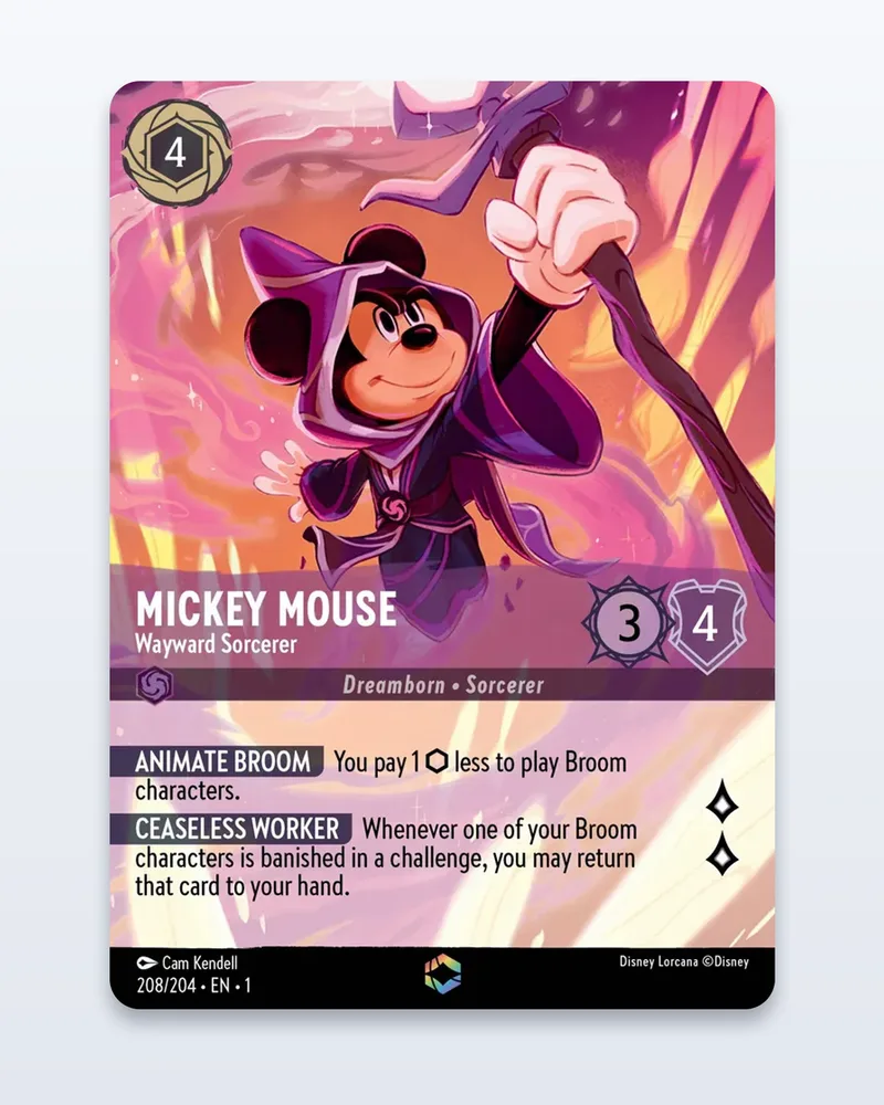 Mickey Mouse - Wayward Sorcerer The First Chapter Enchanted – NM – etupuoli