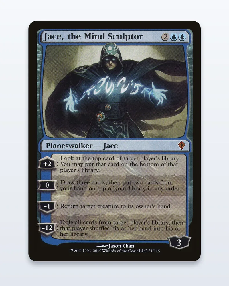 Jace, the Mind Sculptor Worldwake – NM – etupuoli
