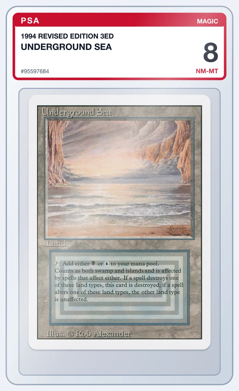 Underground Sea (Revised) – PSA 8 – slab edestä