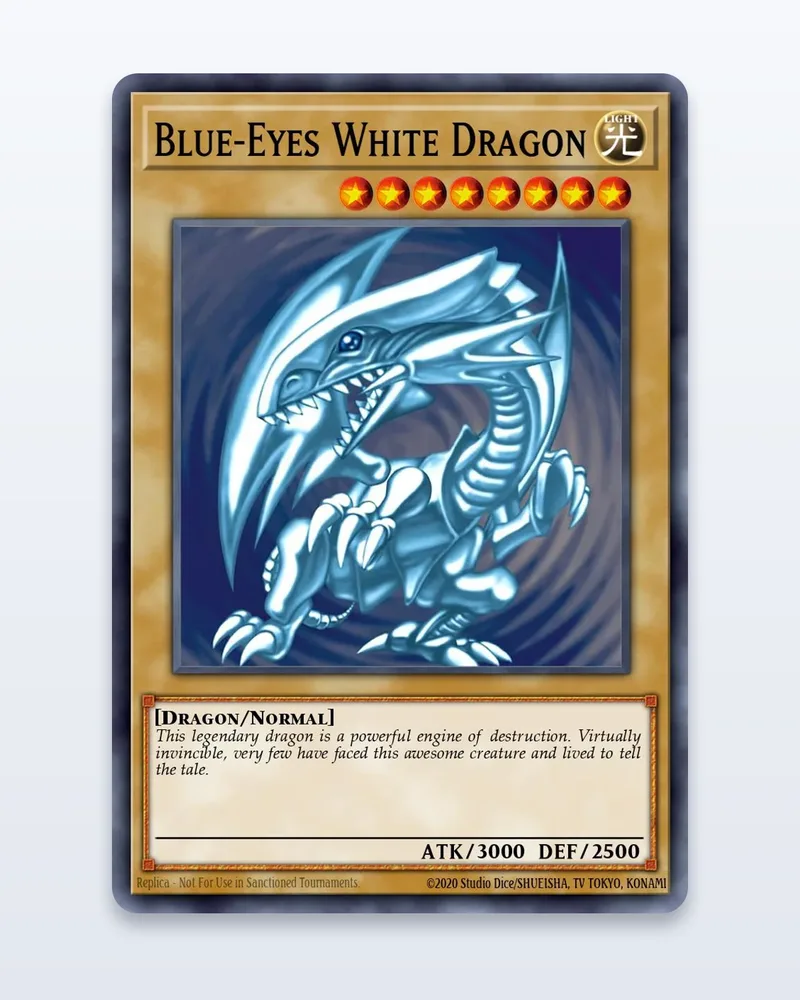 Blue-Eyes White Dragon LOB-001 Legend of Blue Eyes White Dragon 1st Edition – NM – etupuoli