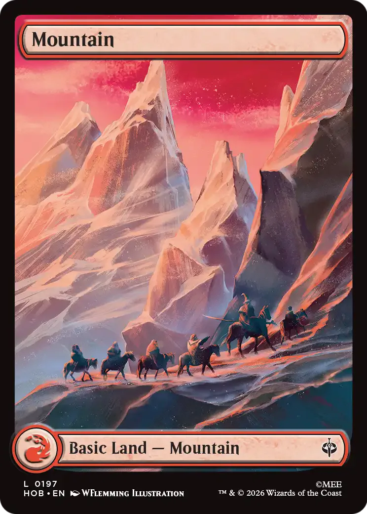 Mountain 197 The Hobbit Full Art – NM