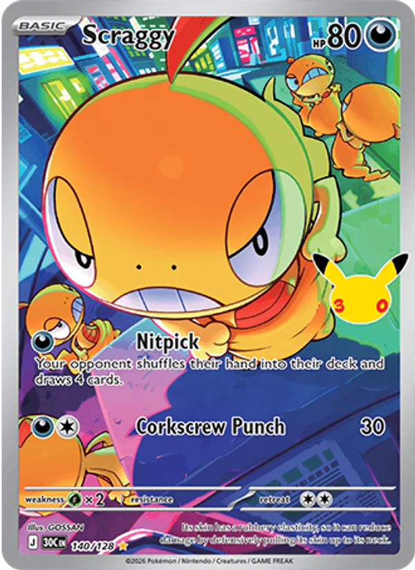 Scraggy 140/128 30th Celebration – NM