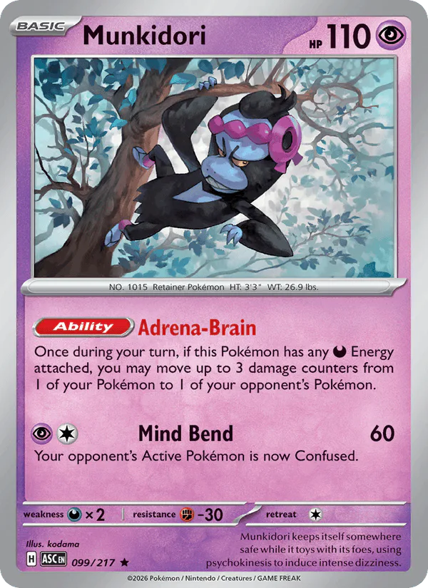 Munkidori 099/217 Ascended Heroes – NM
