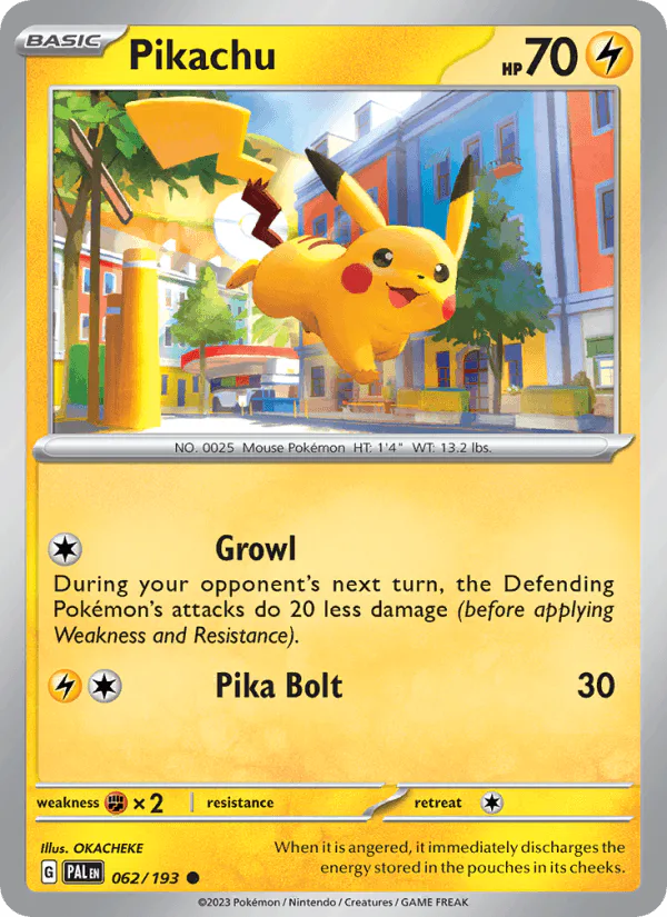 Pikachu 062/193 Paldea Evolved – NM