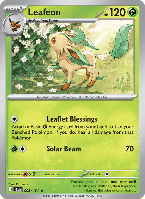Leafeon 005/131 Prismatic Evolutions – NM
