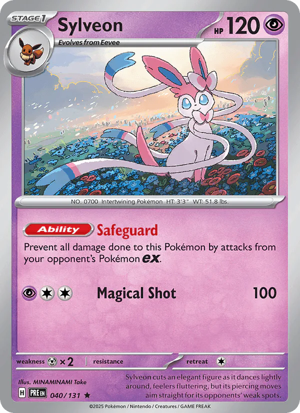 Sylveon 040/131 Prismatic Evolutions – NM