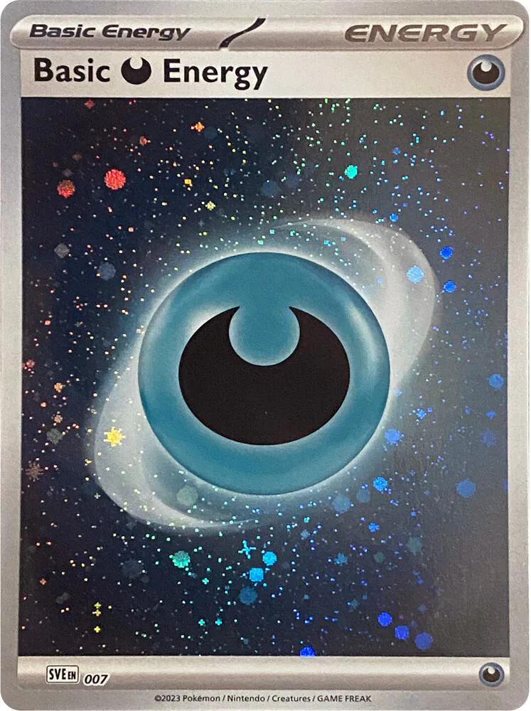 Basic Darkness Energy SVE 007 Pokémon 151 Cosmos Holo – NM